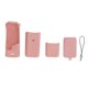 thumbnail image 1 of Silicone Protective Case Cover for Pocket 3 Dustproof Scratch Resistance Action Camera Protective Cover for Host and Battery Handle Pink, 1 of 4