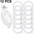 thumbnail image 1 of 12 Pieces Silicone Jar Seals Silicone Replacement Gaskets for Airtight Seal Silicone Sealing Rings for Jar to Keep Regular, 1 of 4