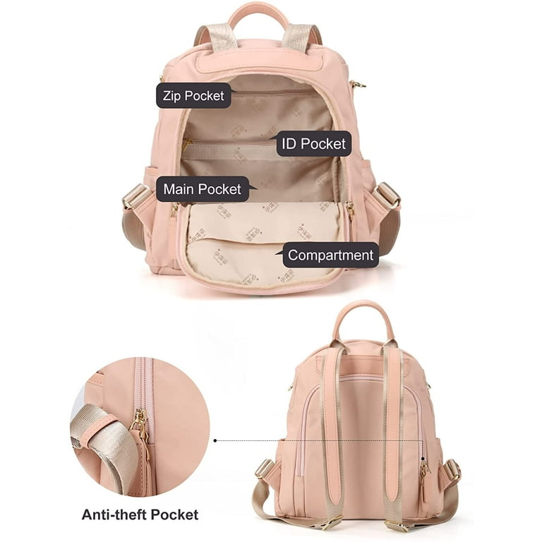 Small Mini Backpack Purse for Womens, Anti-theft Work Cute Carry On  Backpacks for Women Trendy, Fashion Book Satchel Bags, Purse for Women  Girls Handbags Travel Shoulder School Bag - Walmart.com