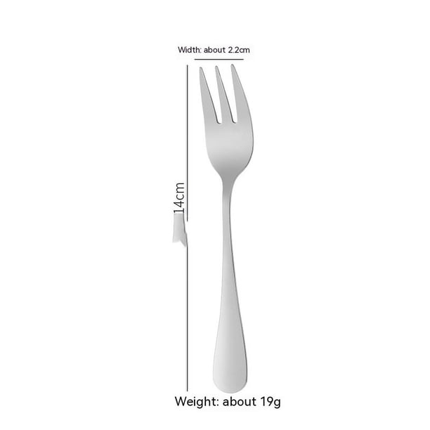 10 Uds tenedores para servir de acero inoxidable, juego de utensilios de Metal para servir azafatas para carne, Catering, Buffet, fiesta, cocina, restaurante