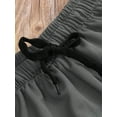 thumbnail image 3 of Mens Sport Shorts Solid Color Elastic Waist Short Pants Workout Gym Runing Quick Dry Shorts, 3 of 5
