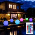 thumbnail image 3 of Luces flotantes para piscina [1 paquete] Luces recargables de Halloween para fiestas, vacaciones, exteriores, Navidad y decoraciones de Halloween, 3 of 5
