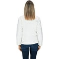 thumbnail image 2 of Arctix Women's Birch Printed Pocket Fleece White X-Large, 2 of 2