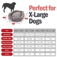 thumbnail image 3 of Cama para perros Majestic Pet, microterciopelo, relajante, lavable, 132 x 89 x 28 cm, 3 of 7