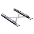 thumbnail image 3 of Amdohai Support d'Ordinateur Portable Réglable à 6 Niveaux Support d'Ordinateur Portable Portable en Alliage d'Aluminium Support Pliable pour Carnet Noir, 3 of 7
