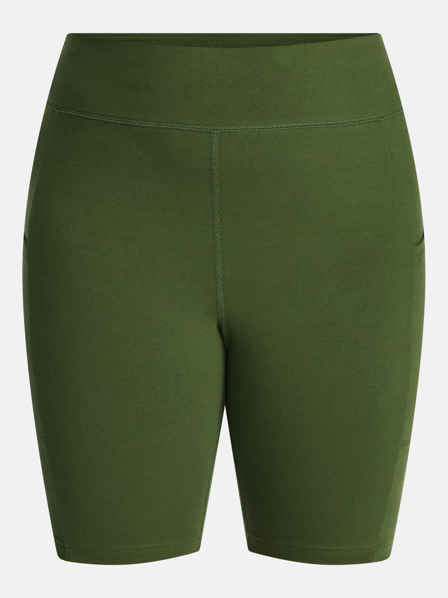 Terra & Sky Women's Plus Bike Short with Pocket, Sizes 0X-5X