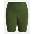 thumbnail image 5 of Terra & Sky Women's Plus Bike Short with Pocket, Sizes 0X-5X, 5 of 5