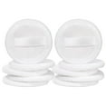 thumbnail image 1 of 10PCS Round Cotton Powder Puff - Makeup Sponge for Foundation - Washable Cosmetic Pads (6cm), 1 of 6