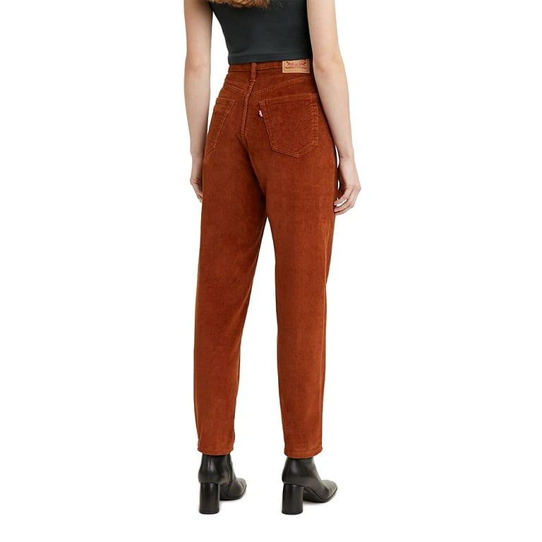 MSRP $70 -Levi's Women's High Waisted Mom Jeans Rust Size 27W x 27L 