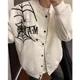 thumbnail image 4 of -Chaqueta Bomber con bordado gótico para mujer, ropa de calle Vintage, chaquetas acolchadas cálidas, moda Coreana de gran tamaño, Otoño e Invierno, 4 of 5