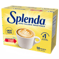 thumbnail image 2 of Splenda Zero Calorie Sweetener, Sugar Substitute Packets - 50 Count, 2 of 6