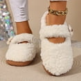 thumbnail image 5 of SBYOJLPB Solid Color Slipper for Women Winter Home Indoor Casual Slippers, 5 of 9