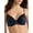Navy Eclipse/Black, variant on Women's Maidenform DM1195 Comfort Devotion Love Your Lift Underwire Bra (Navy Eclipse/Black 38C)