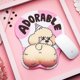 thumbnail image 3 of Juego De Reposamuñecas Para Teclado Y Alfombrilla Para Ratón Con Patrón De Perro De Peluche Largo 44 Cm Y Corto 36 Cm, 3 of 5