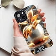 thumbnail image 5 of Luxury Gold Leaf Design iPhone Case for Women Men – Festive Sparkle & Durable Protection, Perfect for Holiday Gift – Compatible with iPhone 11/12/13/14/15/16 (Pro Max/Plus), 5 of 9