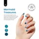 thumbnail image 3 of Set de esmaltes de uñas Beetles Blue Gel Mermaid Treasures, 6 colores, 3 of 8