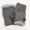 Gray, variant on Women’s Convertible Fingerless Knit Gloves Button Flip Top Fleece Lined Wind-Resistant Inner Layer For Winter Walks Blue