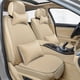 thumbnail image 2 of Cojín de asiento de coche, cojín de lino para asiento de coche, funda para asiento de coche, cojín pequeño para asiento de coche, conjunto de tres piezas para asiento de coche, 2 of 6