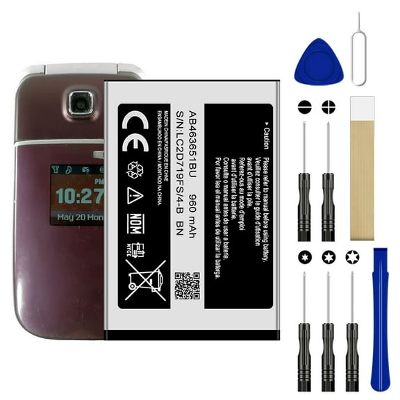 Replacement Battery AB463651BU For Samsung SPH-M330 SGH-A637 SGH-A697 Tool