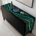 thumbnail image 5 of Marble Green Table Runner 90 Inches Long, Retro Abstract Ombre Gold Nature Cracks Kitchen Coffee Dining Table Decoration for Home Party Birthday Wedding Home Decor 13x90 Inches, 5 of 8