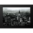 thumbnail image 2 of Wild Apple Portfolio 14x11 Black Modern Framed Museum Art Print Titled - Manhattan at Night Rich Black, 2 of 5