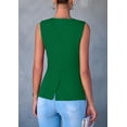 thumbnail image 2 of Chaleco PRETTYGARDEN Verde Sin Mangas con Botones Talle M, 2 of 8