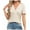 White, variant on Women Summer Tops Womens Tops Dressy Casual V Neck Short Sleeve Shirts Loose T Shirts Trendy Tunic Blouses Comfy Long Sleeve for Women And Blouses for Loose Graphic Tee Extra Small Long Green 2XL