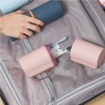 thumbnail image 3 of Langgg Travel Toothbrush Case Portable Multifunctional Wash Cup Hard Toothpaste Cup for Trips Camping Bathroom School Travel Outdoor, 3 of 7