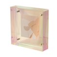 thumbnail image 2 of YAOMOBB Desktop Photo Frame Dazzling Acrylic Photo Frame Ornaments Creative DIY Picture Frame Display for Home Decor and Wash Photos, 2 of 7