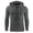 AB80 Dark Gray, variant on Mens Drawstring Hoodies Casual Long Sleeve Pullover Tops Breathable Hooded Sweatshirts For Activewear