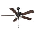 thumbnail image 4 of Savoy House - M2026NBRV - 52" 2-Light Outdoor Ceiling Fan in Natural Brass, 4 of 7