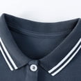 thumbnail image 5 of xfsWaSs Toddler Girl Sporty Dress Summer Girls Dress Cute School Uniform Polo Dresses Casual Childrens Sundress Leisure School Outfit 5-6 Years, 5 of 6