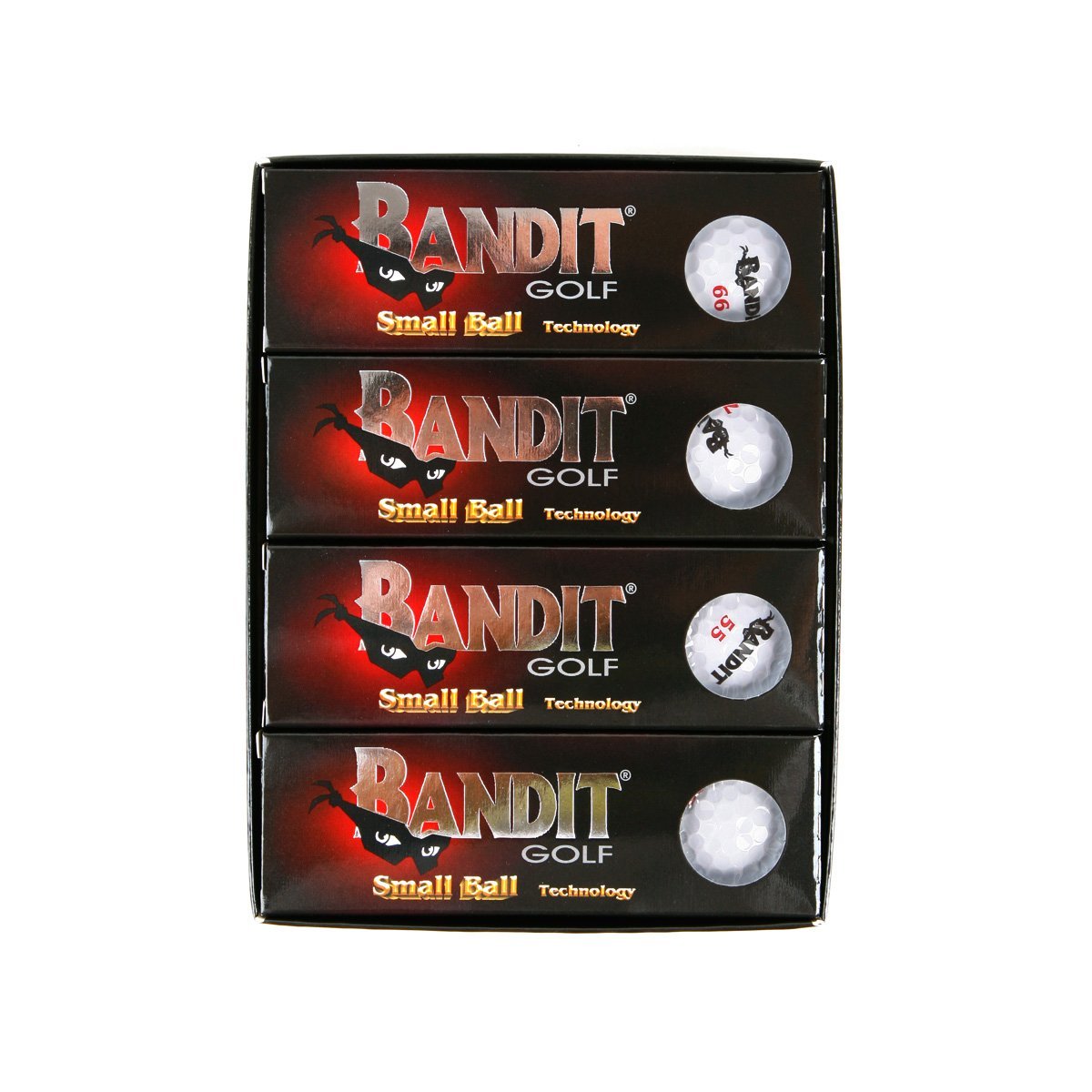 Streamlight Bandit SB Straight Distance Golf Balls, 12 Pack