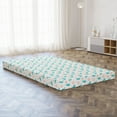 thumbnail image 5 of Nautical Foldable Mattress, Boats Anchors and Whales, 78.7" x 47.2", Turquoise Peach, by Ambesonne, 5 of 6