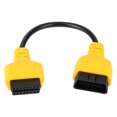 thumbnail image 1 of Obd2 Extension Cable Obd2 Extension Cord Obd2 Adapter Cable Extension Wire Extend Connector 11.8in OBD2 Extension Cable 16Pin Male To Female Extend Cord Connector Diagnostic, 1 of 8