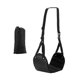 thumbnail image 2 of Reposapiés para avión, viaje, tren, accesorios de vuelo portátiles, hamaca para el talón del pie Negro, 2 of 9