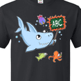 thumbnail image 4 of Inktastic Teacher Shark with School of Fish T-Shirt, 4 of 5