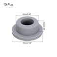 thumbnail image 2 of Uxcell High Temp Silicone Plug T Shaped Silicon Stopper for Powder Coating Sealing Plugs Dark Grey 35x15x25mm 10pcs, 2 of 6