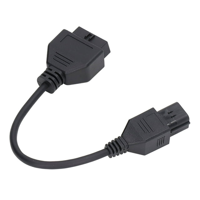 OBD2 Scanner Cable, Universal OBD2 Diagnostic Adaptor High Toughness Practical High Accuracy for Motorcycle
