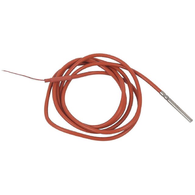 2 Wire Pt1000 Temperature Sensor Thermistor Silicone Gel Coated 1.5meters Probe 45mm X 5mm -50-180-c