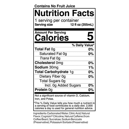 BUM ENERGY BLUE SNOW CONE ENERGY DRINK, 112 MG NATURAL CAFFEINE, 12 FL OZ CAN