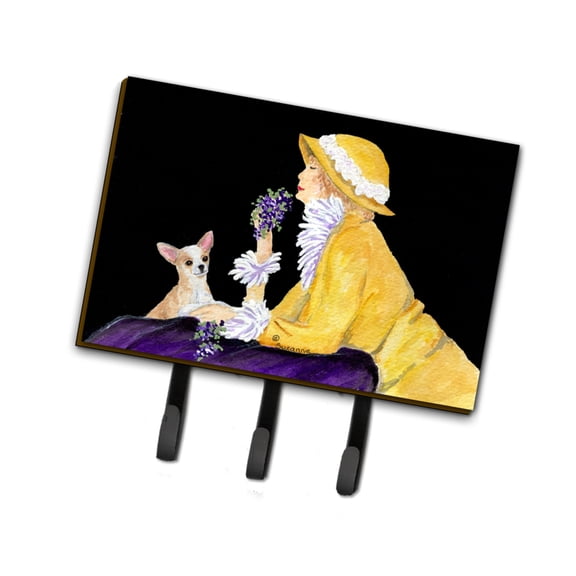 Carolines Treasures SS8632TH68 Chihuahua Leash Holder or Key Hook, Large, Multicolor