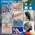 thumbnail image 6 of 200Pcs 4 Style Square Sew on Rhinestone Multi-strand Links Glass Rhinestone with Stainless Steel Prong Settings Garments Accessories Faceted Clear 4.5~11x4~11x3.8~5.5mm Hole: 0.9~1.2mm 50pcs/style, 6 of 6