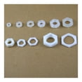 thumbnail image 2 of 20PCS 1/8 1/4 3/8 1/2 3/4 Female Thread Plastic Nuts Lock Nut Outer Hexagon Fastening Nut With Sealing Ring
--------
,Leak Free Connections, 2 of 4
