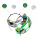 thumbnail image 3 of KAKOWELY 4 diademas con antena y gafas de extraterrestre para Halloween, Navidad, festivales y fiestas., 3 of 5
