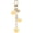 Beige, variant on Flower Charm Keychain, Cute Resin Rose Pendant Keychains Tassel Chain Keyring with Jewelry Box for Women Pink -