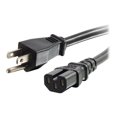 thumbnail image 2 of C2G Cordon d'Alimentation 3 Pieds 14AWG 125 Volts (NEMA 5-15P à IEC C15) - Câble d'Alimentation - IEC 60320 C15 à NEMA 5-15P - AC 110 V - 3 Pieds - Noir, 2 of 4