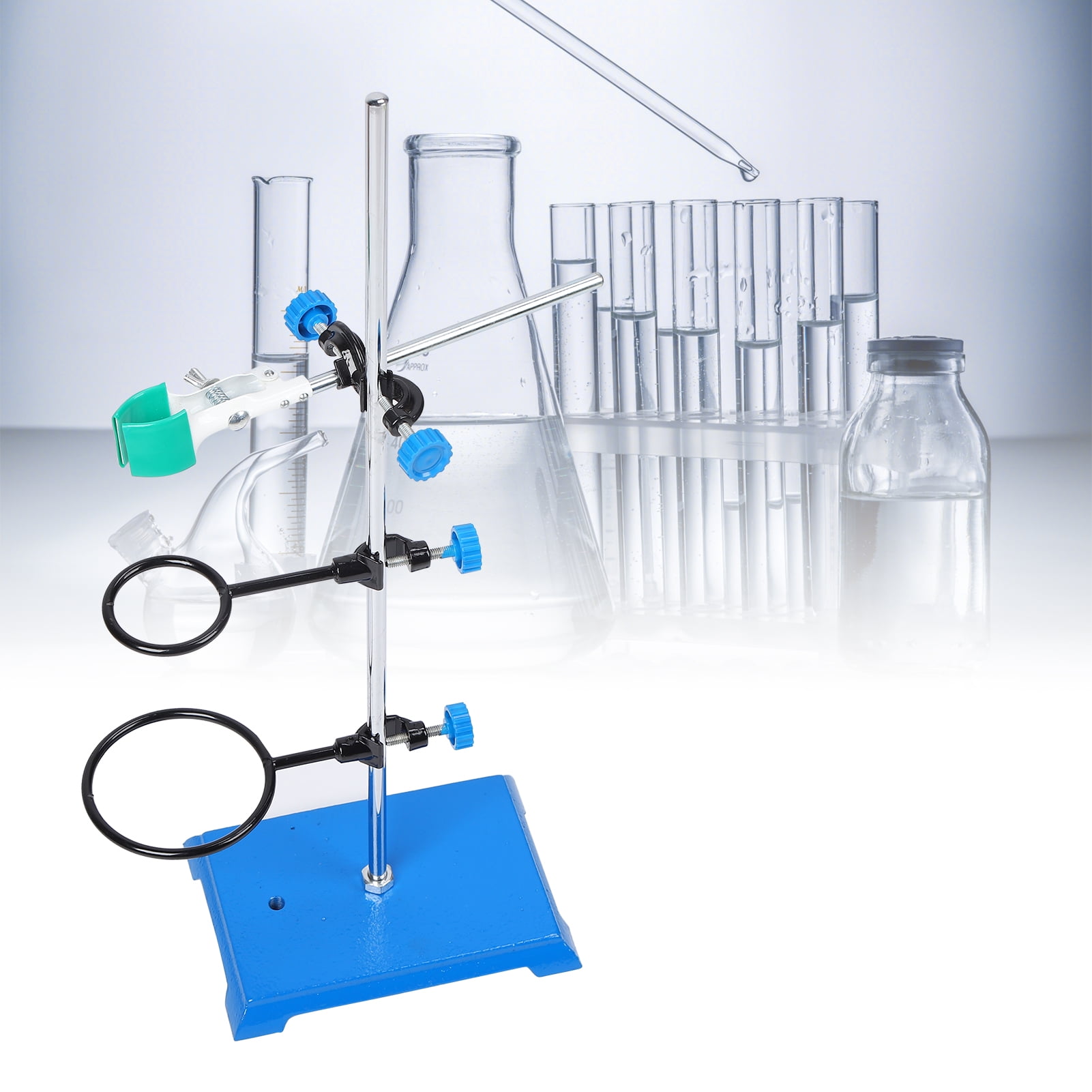 ESTINK Laboratory Iron Stand,Laboratory Iron Stand Metalware Set Lab