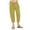 Yellow, variant on WIZUTIZ Slacks for Women Capri Pants Classic Trendy Loose Wide Leg Pants Stretch Elastic Mid Rise Cropped pants Solid Drawstring Straight Leg with Pockets Palazzo Pants Workout Vacation Green