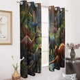 thumbnail image 2 of Dinosaur Blackout Curtains for Bedroom Curtains Insulated Room Darkening Window Drapes for Living Room, 2 of 7